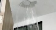 Video rembesan air di IGD RSUD Sambas yang bocor akibat saluran viva lepas.