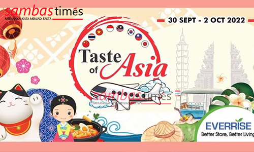 Pelaksana Festival Taste Of Asia yang di gelar Supermarket Everise Sarawak Tanggal 30 September 2022.