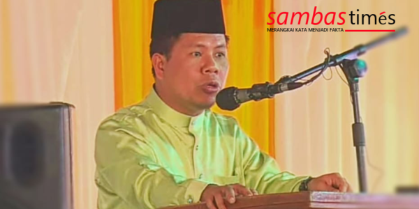 Bupati Sambas Satono menyampaikan Orasi Ilmiah pada Wisuda ke-12 STID Mohamad Natsir, Sabtu (22/10/2022) di Jakarta