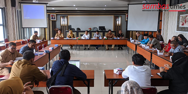 DPRD Kabupaten Sambas melakukan Konsultasi APBD TA 2023 do BKAD Provinsi Kalimantan Barat.