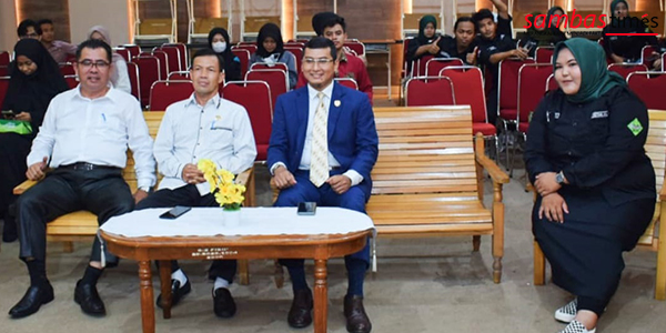 Ketua DPRD Sambas Abu Bakar saat menghadiri kegiatan IMTEK, Jumat (11/11/2022) di Pontianak.