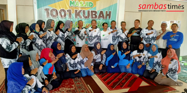 Pengurus PGRI Kubu Raya menyatakan dukungan Pembangunan Masjid 1001 Kubah di Kabupaten Sambas, Jumat (4/11/2022)
