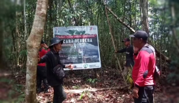 Potensi wisata Lahan Gambut KUPS Desa Tri Mandayan yang akan dijadikan objek wisata, Minggu (18/12/2022).