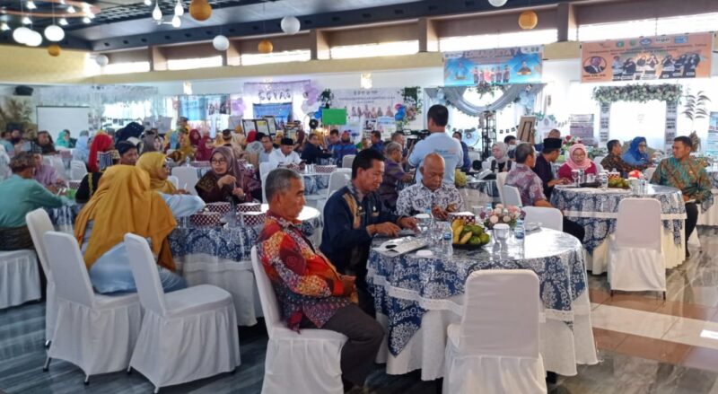 Suasana Lokakarya 7 PGP yang dilaksanakan Disdikbud Kabupaten Sambas, Kamis (22/12/2022).
