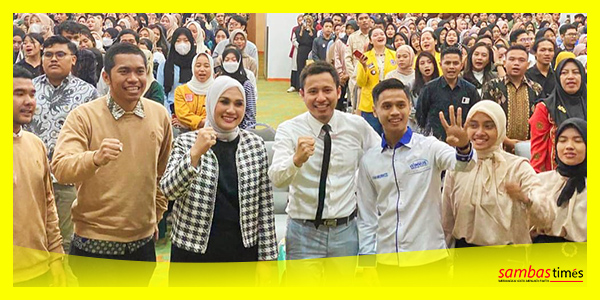 Rubaeti Erlita bersama pemuda pada Seminar Nasional Indonesia Recovery, Sabtu (21/1/2023).