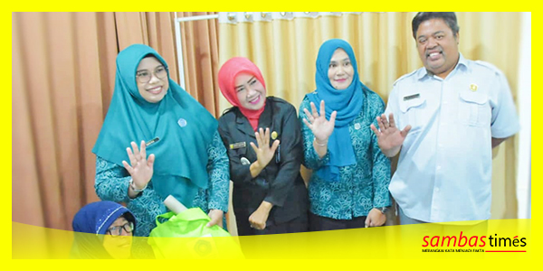 TP-PKK Kabupaten Sambas menggelar Baksos Donor Darah, Rabu (25/1/2023) di RSUD Pemangkat.