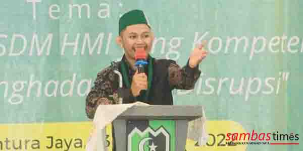 Firdaus Ketua Umum HMI Cabang Sambas
