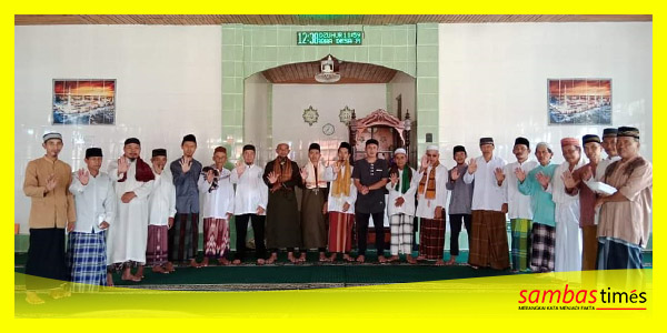 Pemuda Dewan Dakwah menggelar Safari Jumat di Desa Pedada, Kecamatan Teluk Keramat.