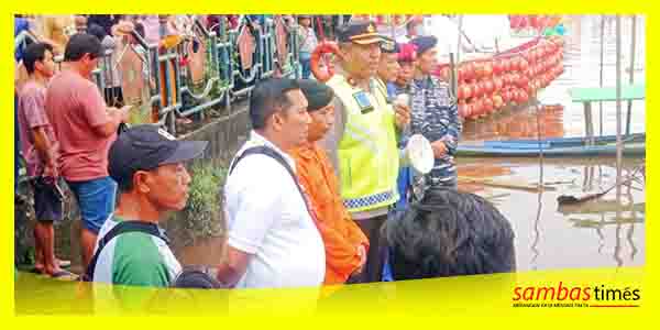 Satgas Gabungan meninjau persiapan Muare Ulakan Night Festival 2023, Minggu (5/2/2023) di Dermaga Wisata Sambas.