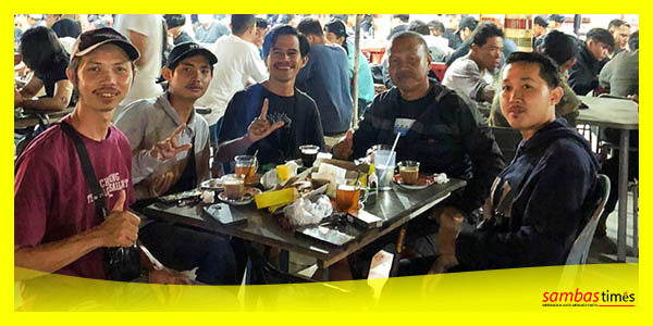 Supni Alatas Anggota DPRD Sambas berdiskusi bersama KUPS Desa Tri Mandayan, Kecamatan Teluk Keramat.