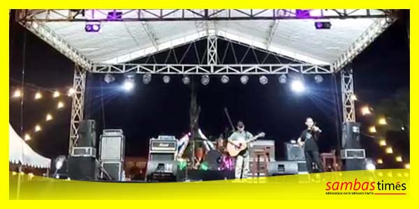 Hiburan Sambas Islamic Tourism Expo 2023 yang diharapkan berlangsung sesuai tema religi.