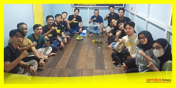 KMKS pada kegiatan Upgrading Pengurus Periode 2022/2023, Sabtu kemarin di Rumah Juang KMKS.