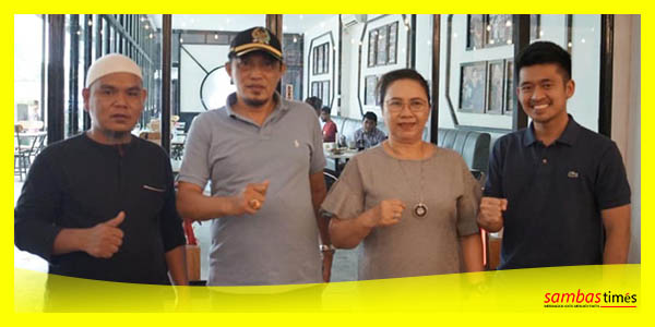 Ketua Komisi IV DPRD Kalbar H Subhan Nur bersama Farel SBM Rayon II PT. Pertamina Retail Kalbar, Sabtu (18/3/2023).