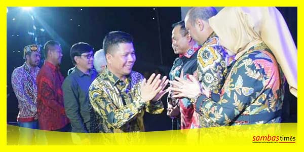 Bupati Sambas Satono mengucapkan selama pada Sertijab Kapolda Kalbar Sabtu lalu di Pontianak.