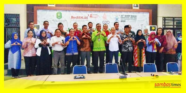 Pansus II DPRD Kabupaten Sambas melakukan konsultasi kearsipan ke Dinas Kearsipan Provinsi Kalbar.