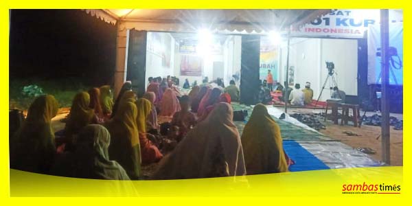 Suasana peringatan Nuzulul Quran di Kantor Pusat Masjid 1001 Kubah, Jumat (7/4/2023) disambut antusias jemaah.