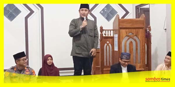 Wakil Bupati Sambas Fahrur Rofi menyampaikan himbauan kepada remaja untuk menghindari aksi balap liar.