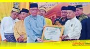 Gubernur Kalbar Sutarmidji pada peresmian Rumah Melayu Sambas.