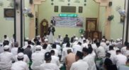 Suasana Halal Bihalal Sajadah Fajar Kecamatan Tebas, Sabtu (20/5/2023).