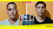 Dua tersangka TPPO yang berhasil diamankan Satreskrim Polres Sambas