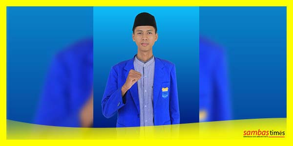 Uray Ariyanda Ketua PC PMII Kabupaten Sambas.