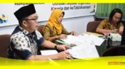 Ketua Komisi I DPRD Sambas Lerry Kurniawan Figo menyampaikan tujuan Kunker Lintas Komisi DPRD Kabupaten Sambas
