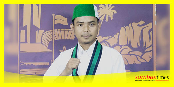 Rizal Ketua Umum HMI Cabang Sambas.