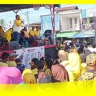 Ratusan masyarakat mengikuti Jalan Sehat Caleg Dapil 6 Partai Golkar, Sabtu (26/8/2023) sore.