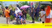 Walisa melepas karnaval HUT RI ke-78 di Kecamatan Teluk Keramat