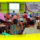 Pelatihan Pembelajaran Kurikulum Merdeka SMAN 1 Semparuk, Rabu (6/9/2023) kemarin di Kelas SMAN 1 Semparuk.