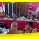 Pemda Sambas menggelar Monev Penyerapan APBD 2023, Selasa (18/9/2023) di Aula Utama Kantor Bupati Sambas.