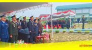 Dandim 1208 Sambas Letkol Czi Priyo Hindrarto memimpin upacara Hari Kesaktian Pancasila