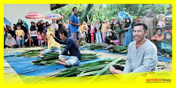 Dokumentasi Festival Sagu Tahun 2022 yang digelar Pemerintah Desa Sebangun, Kecamatan Sebawi, Senin (16/10/2023).