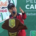 Bupati Sambas Satono membuka pelaksana CFD Kabupaten Sambas, Minggu (15/10/2023) di Areal Perkantoran Bupati Sambas.