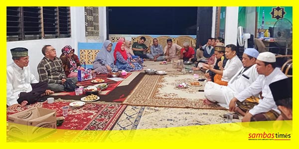 Pengurus MABM Kabupaten Sambas menggelar diskusi kemajuan Melayu Sambas, Selasa (7/11/2023) malam.