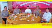 Kapolda Kalbar bersama Bupati Sambas, Kapolres, Ketua DPRD dan Waka Polres Sambas