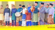 Ketua MABM Kabupaten Sambas Misni Safari membuka Mubes Persatuan Zikir Maulud Kabupaten Sambas