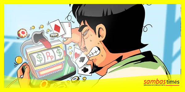 Ilustrasi Judi Online yang dapat merugikan diri sendiri