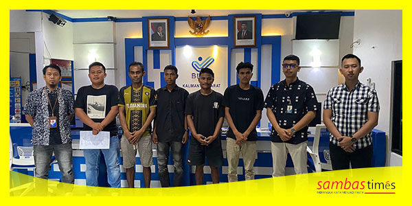 Polres Sambas menyerahkan korban TPPO ke BP2MI, Jumat (15/11/2024).