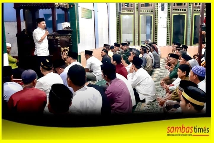 Bupati Sambas H Satono mengajak semua komponen masyarakat, baik desa dan kecamatan untuk bersatu padu dan bersinergi bersama dalam membangun daerah. 

