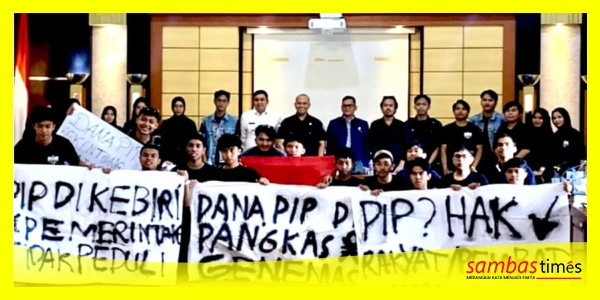 KMKS Saat melakukan unjuk rasa di DPRD Kalbar yang dihadiri Dinas Pendidikan dan Kebudayaan Kalbar Februari 2025 lalu