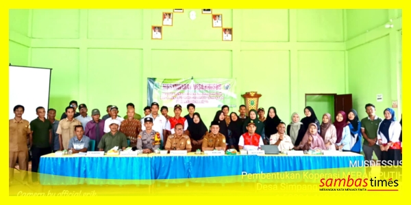 Foto bersama usai Pelaksanaan Musdes ID Merabuan dan Tangaran, Selasa (20/5/2025).
