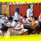 Kejaksaan Negeri Sambas melakukan pendampingan hukum program Makan Bergizi Gratis di SDN 16 Saing Rambi dan SMAN 2 Sambas, Rabu (18/6/2025).