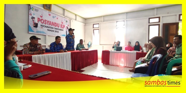 Pelaksanaan Program ILP Posyandu Desa Pancur, Kecamatan Tangaran, Kabupaten Sambas, di Aula Desa Pancur, Kamis (17/7/2025).