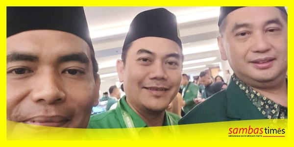 Galih Ketua DPC PPP Kabupaten Sambas usai mengikut Muktamar kw-X di Mercure Convention Center Ancol, Jakarta (27-29/9/2025).