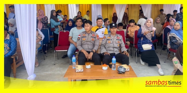 Suasana penutupan SMKN Expo 2025 dan Job Fair yang berlangsung di halaman SMKN 1 Semparuk, Kabupaten Sambas, Selasa (10/10/2025).