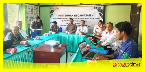 Pertemuan PISEW Tangaran tahun 2025 yang digelar di Ruang Kantor Camat Tangaran, Rabu (15/10/2025).
