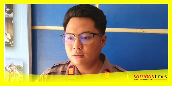 Kasat Lantas Polres Sambas AKP Nanda Sulvy Pratama. 