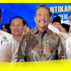 Bupati Sambas H Satono saat menghadiri Pelantikan Pengurus ASPEKSINDO Periode 2025–2030, pada Musyawarah Nasional (Munas) ke-III di Jakarta, Selasa (14/4/2026).