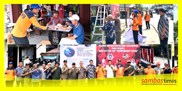 Rangkaian Roadshow Kampanye Cegah Karhutla yang Dilaksanakan BPBD Kabupaten Sambas bersama Satpol PP Kabupaten Sambas di Kecamatan Jawai dan Jawai Selatan, Kamis lalu. 